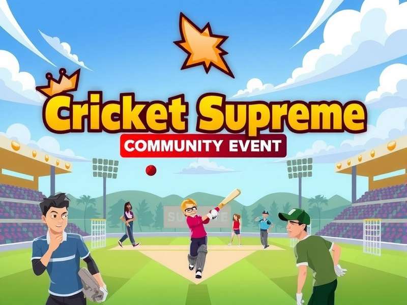Indian players celebrating at a community meetup Cricket Supreme Community Event